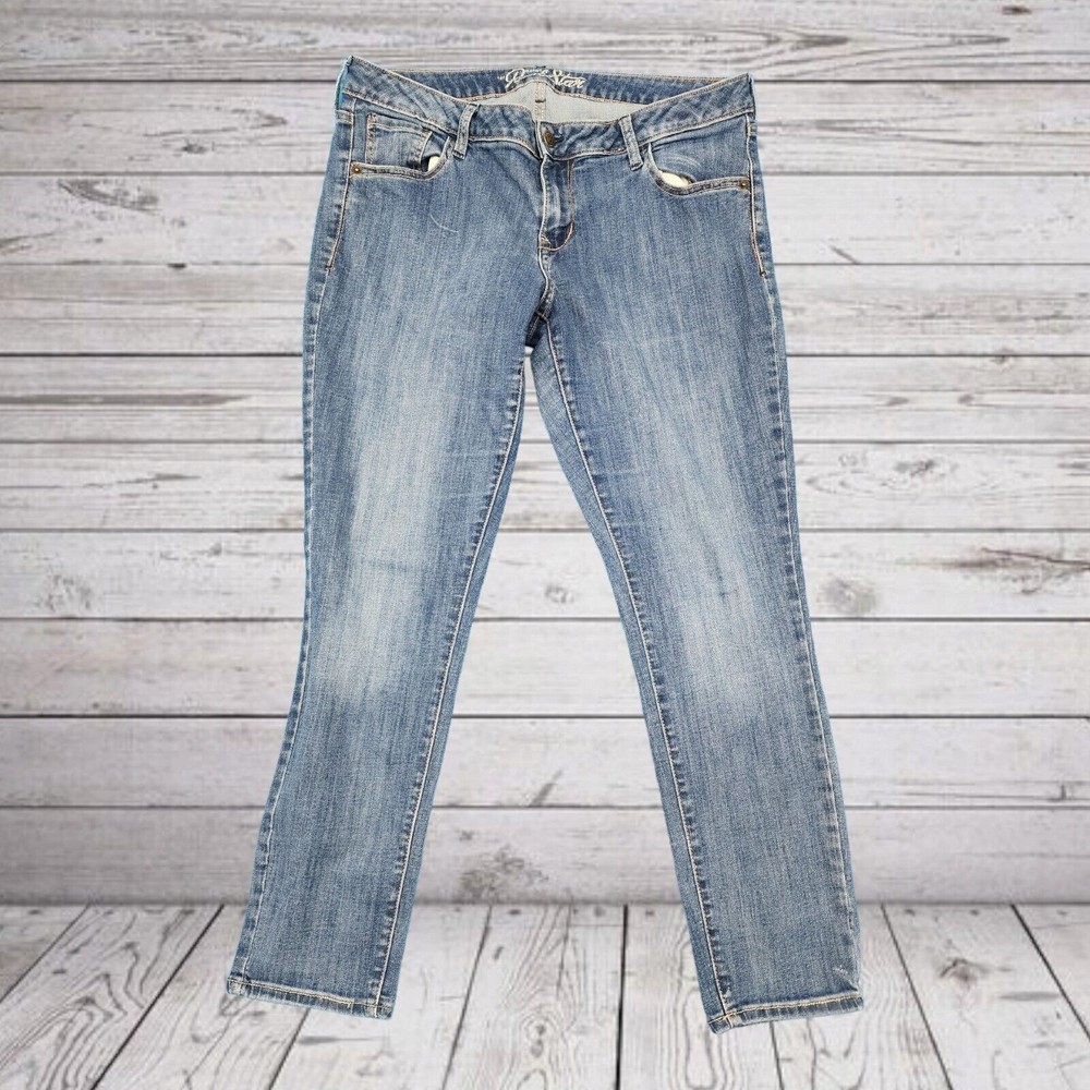 Old Navy Rockstar Women’s Jeans Size 14 Reg Blue Medium Wash